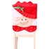 6x Christmas Cute Lady Santa Hat Chair Covers Dinner Home DÃ©cor Ornaments Gift, Mr Santa