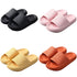 Pillow Slides Sandals Non-Slip Ultra Soft Slippers Cloud Shower EVA Home Shoes, Pink, 36/37