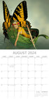 Fantasy Art - 2024 Square Wall Calendar 16 Months Arts Planner New Year Gift