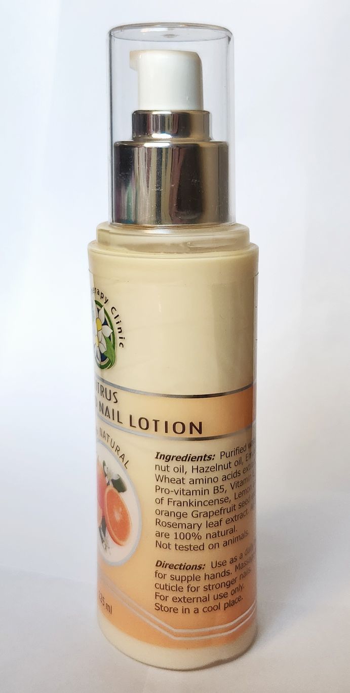 Aromatherapy Clinic Ciltrus Hand and Nail Lotion