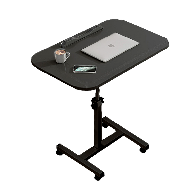 Movable lifting computer table bedside portable table BLACK