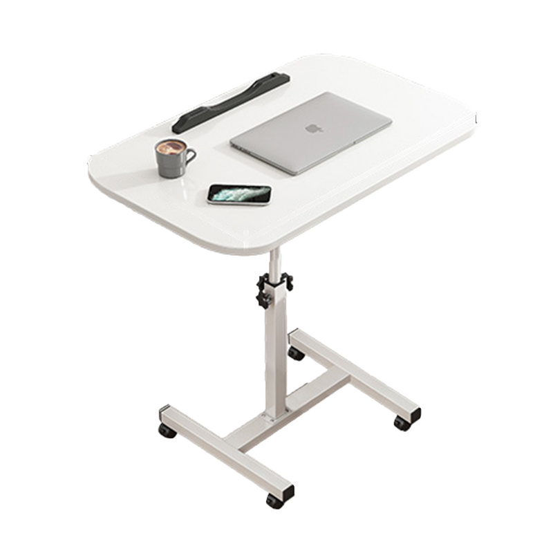 Movable lifting computer table bedside portable tableWhite