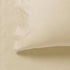 1000TC Ultra Soft Fitted Sheet & 2 Pillowcases Set - Queen Size Bed - Beige