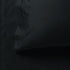 1000TC Ultra Soft Super King Size Bed Black Flat & Fitted Sheet Set