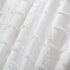 Tufted Boho Embroidery Quilt/Doona/Duvet Cover Set - White - Super King Size