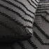 Tufted Boho Wave Jacquard King Size Black Duvet Quilt Cover Set