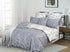 Tree Reversible King Size Grey Duvet Quilt Cover Set