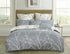 Tree Reversible Queen Size Grey Duvet Quilt Cover Set