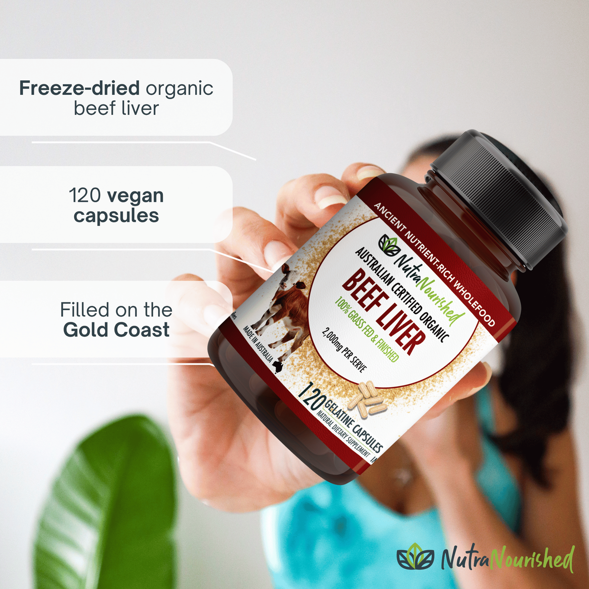 Organic Beef Liver Capsules