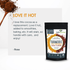 95% Organic Curcumin Extract Cocoa Flavour - Turmeric Powder With Black Pepper - Organic and with Black Pepper - 375g