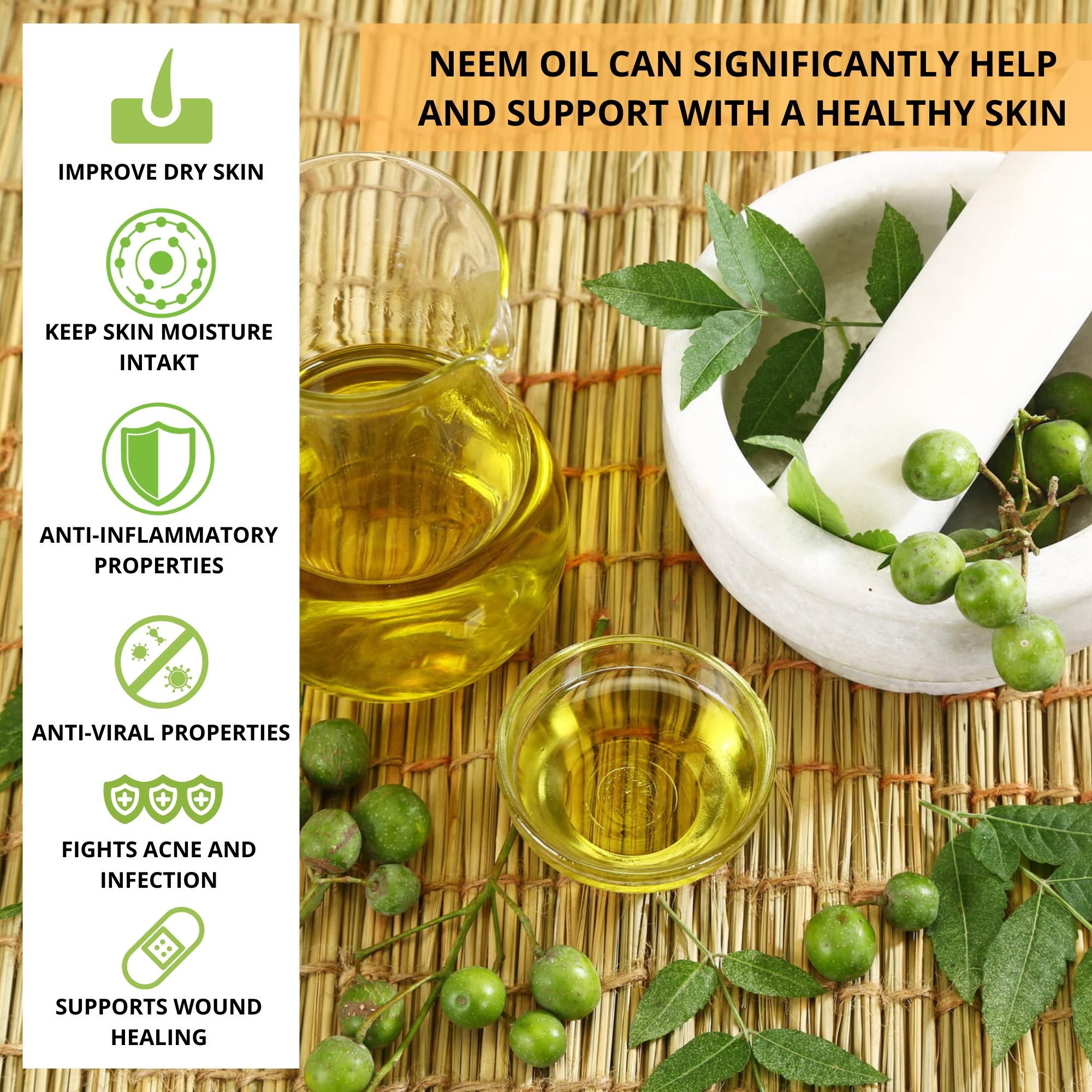 Neem Seed Oil - Organic 50ml