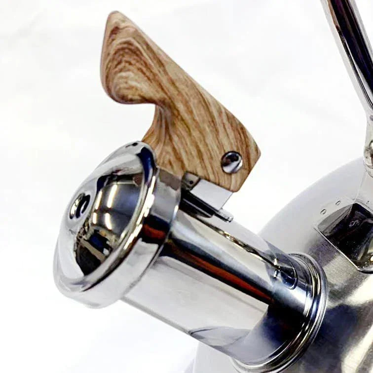 Whistling Kettle 2.8L – Stainless Steel Foldable Handle Camping/Home