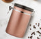 1.2L Storage Container with Spoon Champagne Gold