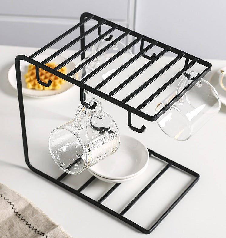 Cup Mug Holder Plate Rack Stand