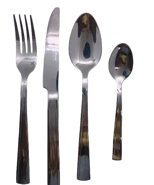 24pcs Premium Stainless Steel Cutlery Set 18/10 Dinner Fork Knife Spoon Set