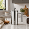 French Press Coffee Maker 1000ml in Stainless Steel with Silver Finish