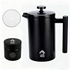 1000ml French Press Coffee Maker Coffee Container & Extra Filter Set