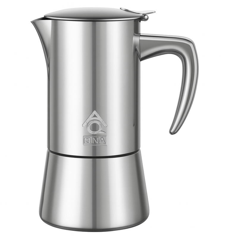 6 Cups Stainless Steel Moka Pot Coffee Maker