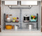 Extendable Storage Rack Under Sink Shelf  Kitchen Organizer black