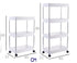 Space Saver Rolling Storage Trolley Cart 3 tier