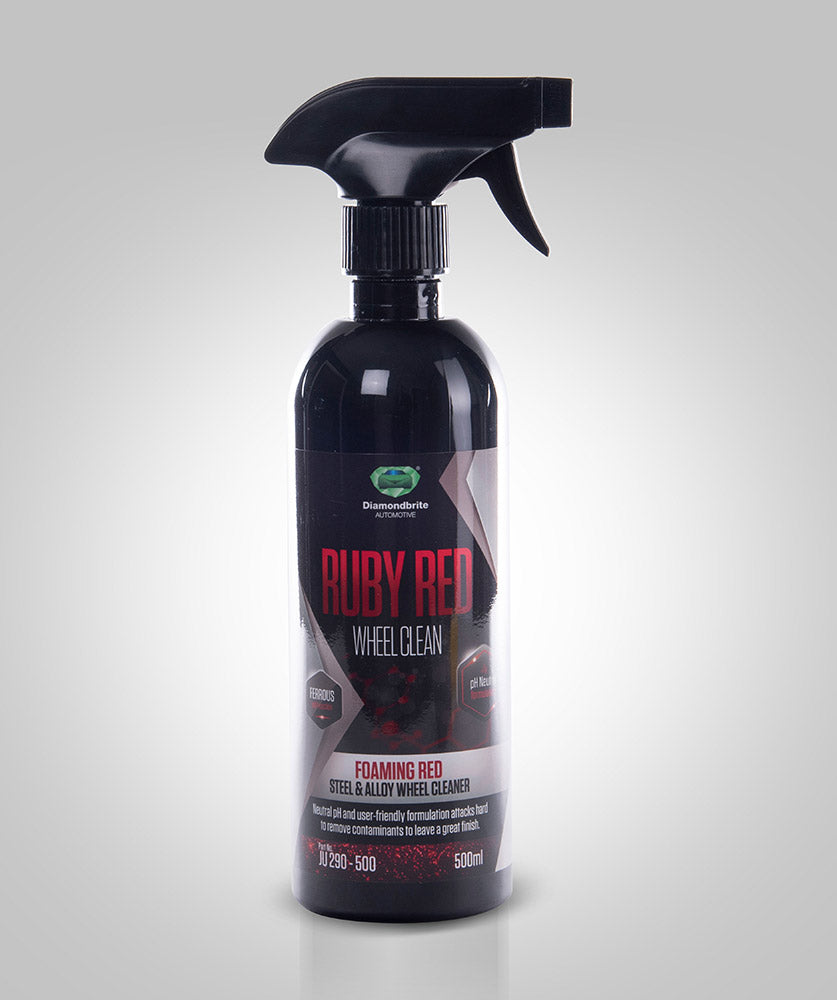 Ruby Red Wheel Cleaner â€“ Steel & Alloy Wheel Cleaner 500 ml  Made in UK