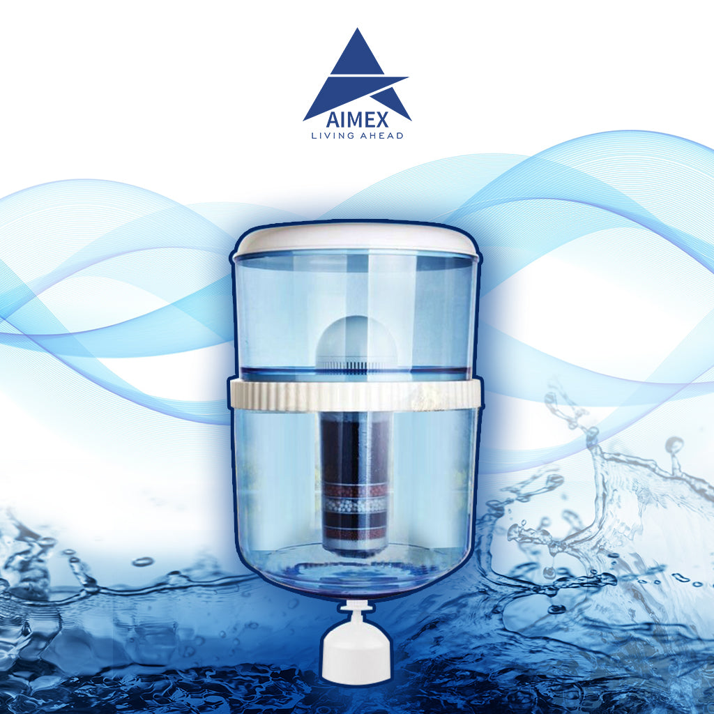 Aimex Purifier Bottle With 8 Stage Water Filter Suitable to Any Water Cooler