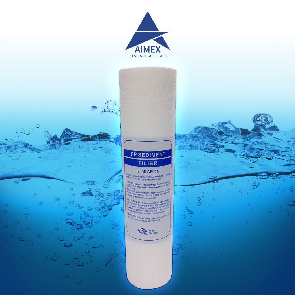 Undersink 5um Sediment Water Filter Cartridge PP