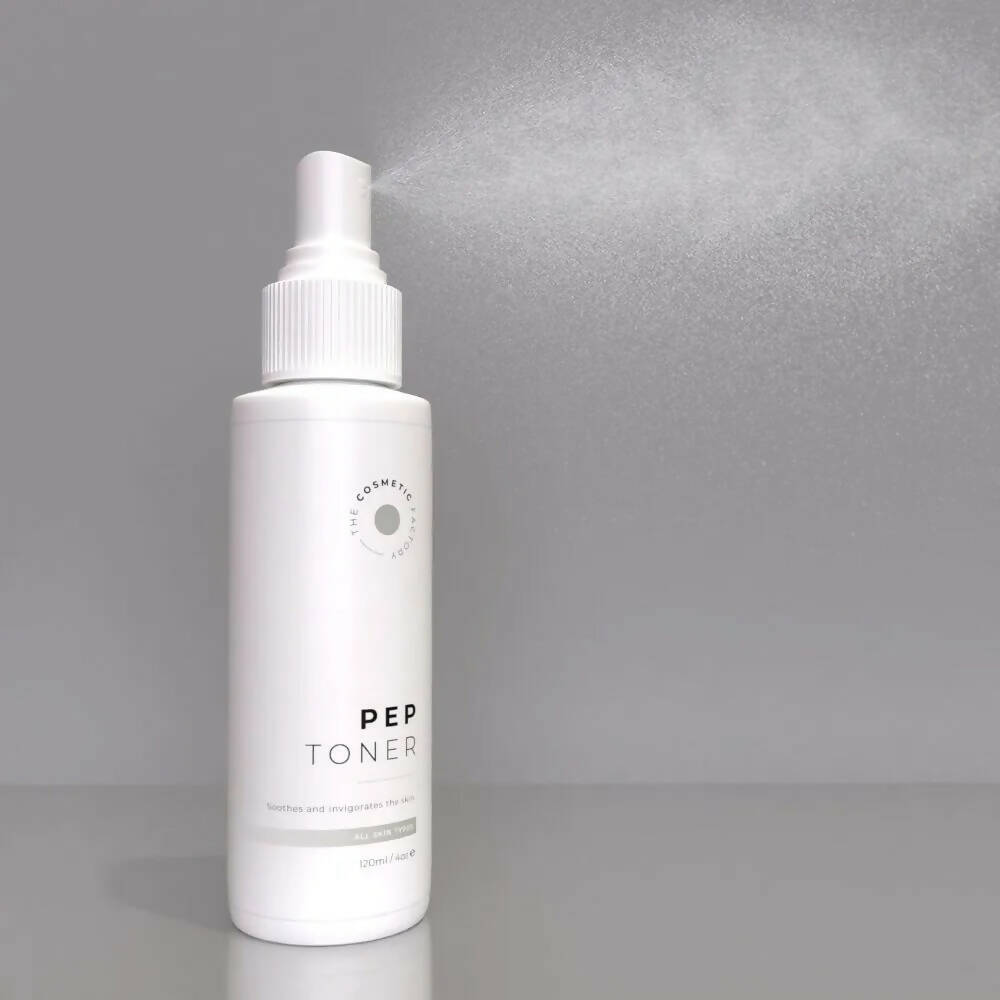 PEP Toner 120ml Peptide Face Toner Hydrating Fine Lines Calendula Cucumber Mist