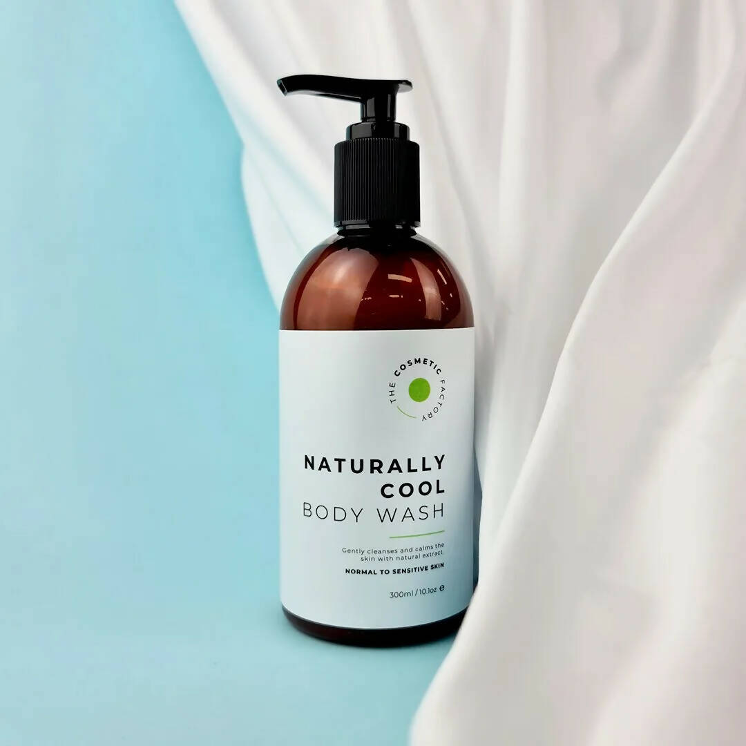 Naturally Cool Body Wash 300ml Cucumber Gentle Foaming Wash for Sensitive Skin