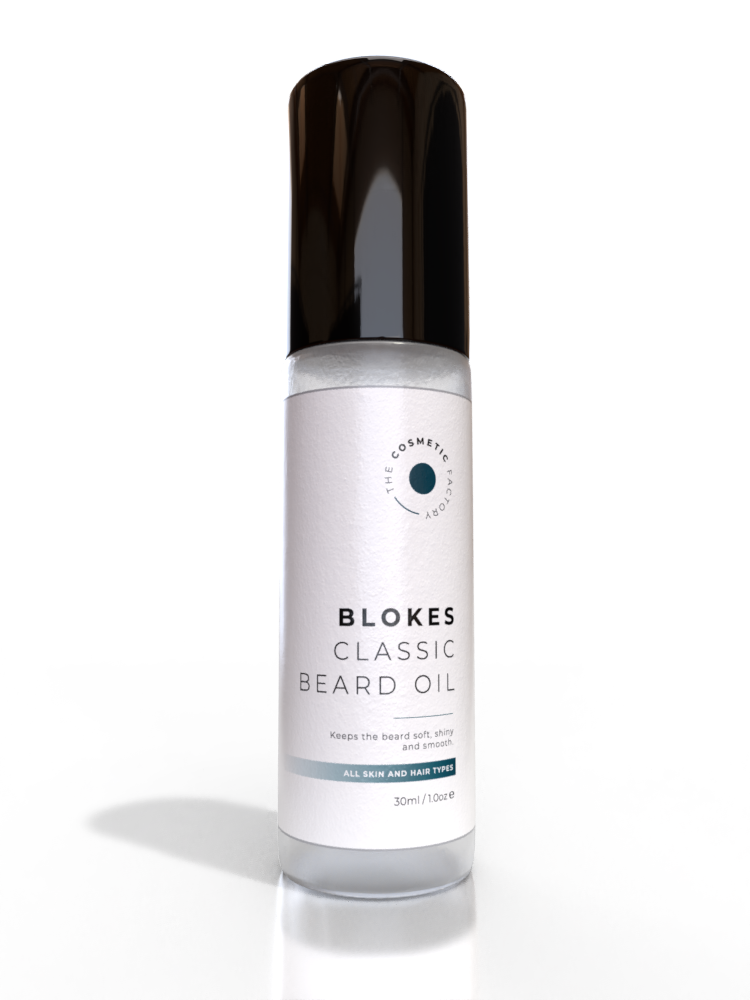 Blokes Classic Beard Oil 30ml Non-Greasy Men's Beard Conditioner Argan Avocado