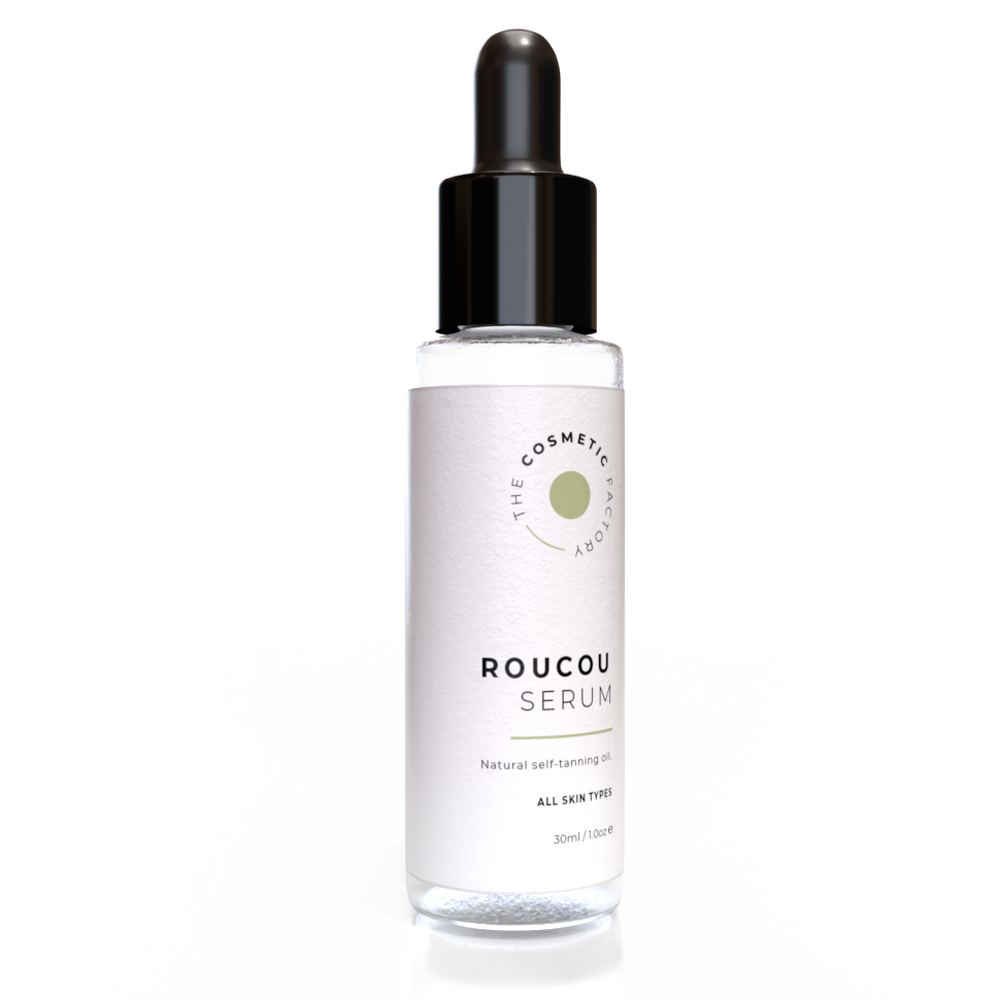 Roucou Serum 30ml Annatto Bixa Orellana Antioxidant Face & Body Oil Glow Serum