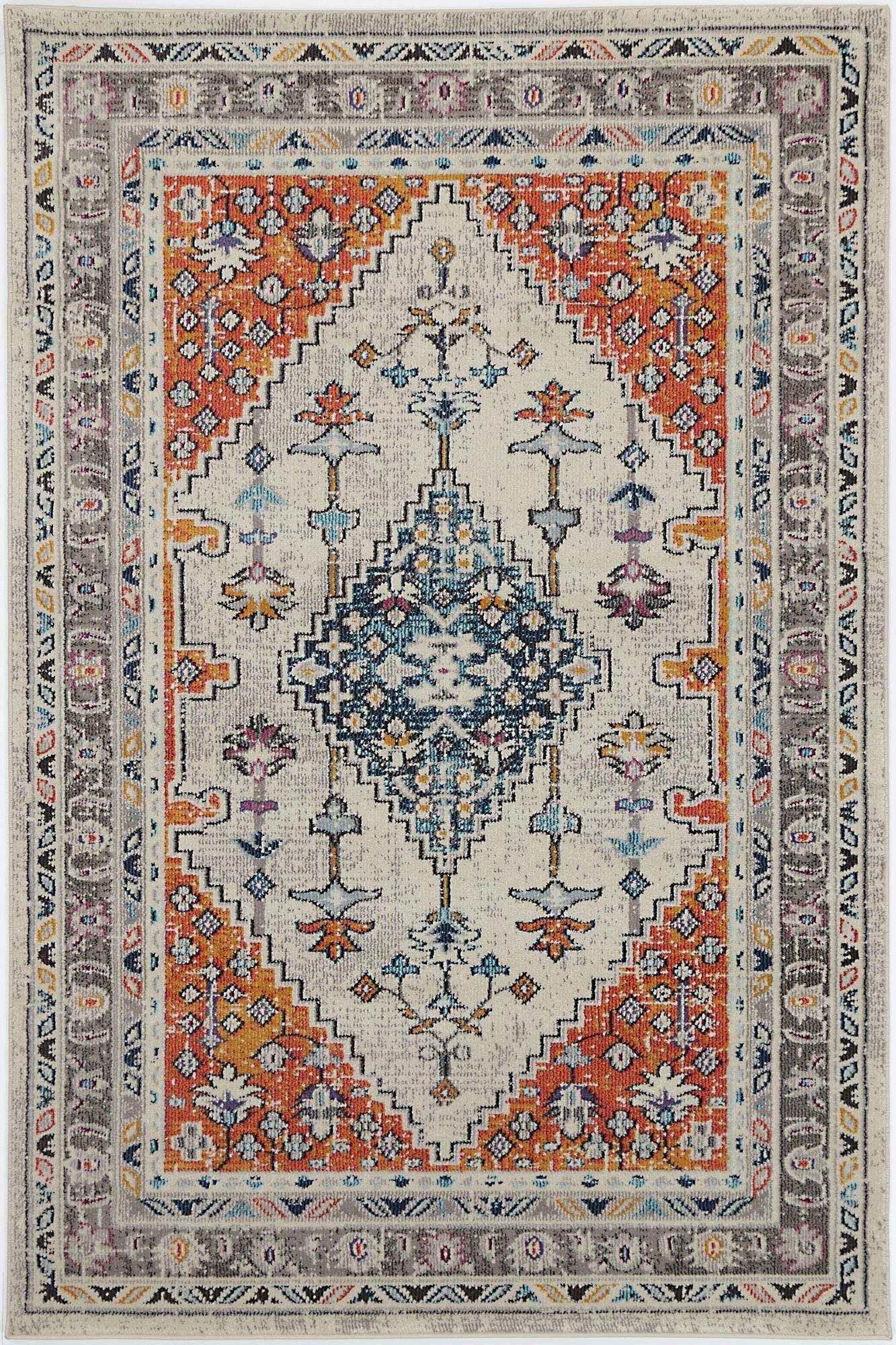 Transitional Distressed Rug – Erased‑Weave Design, Easy‑Care Polypropylene 240x330