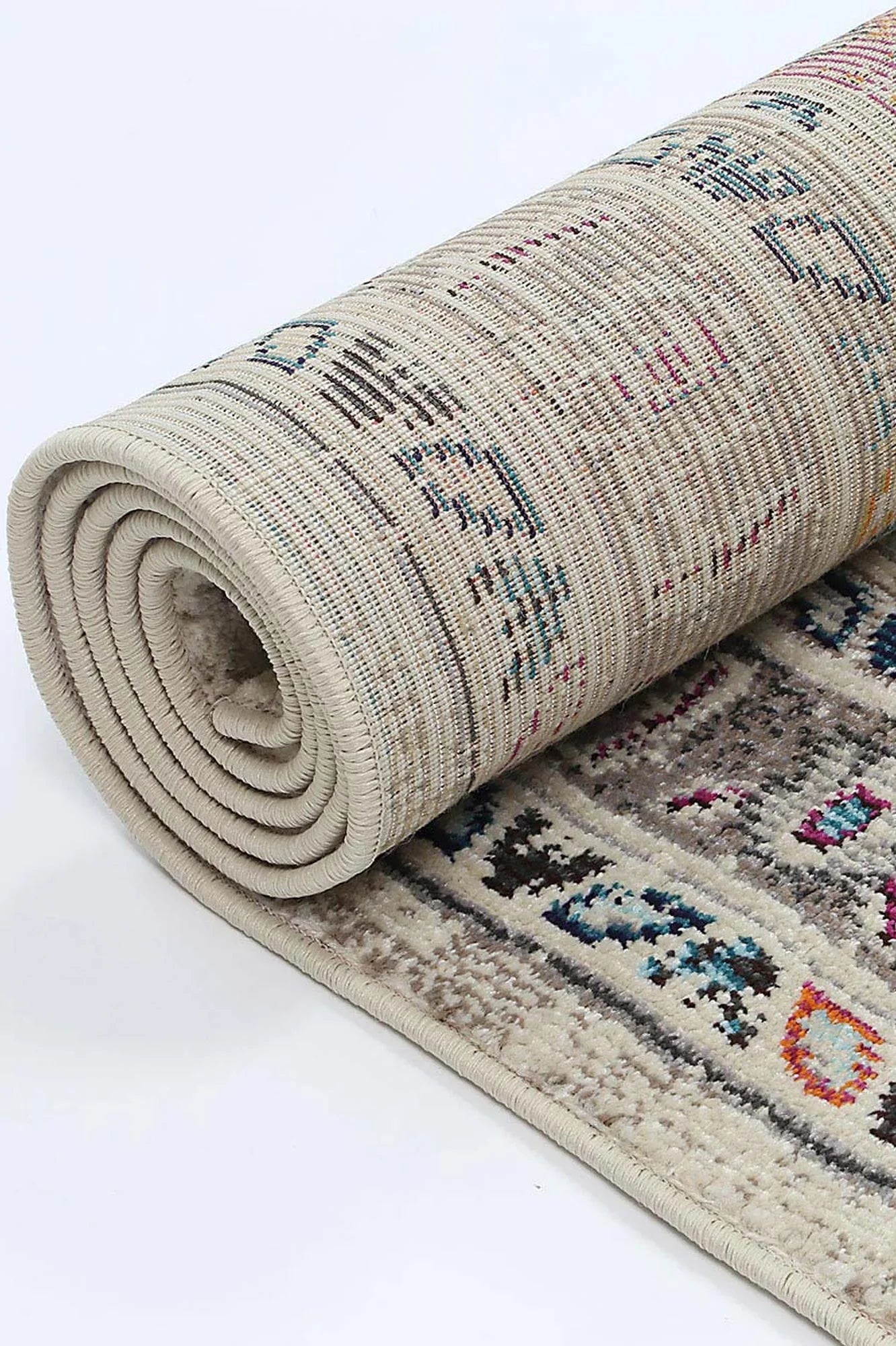 Transitional Distressed Rug – Erased‑Weave Design, Easy‑Care Polypropylene 240x330