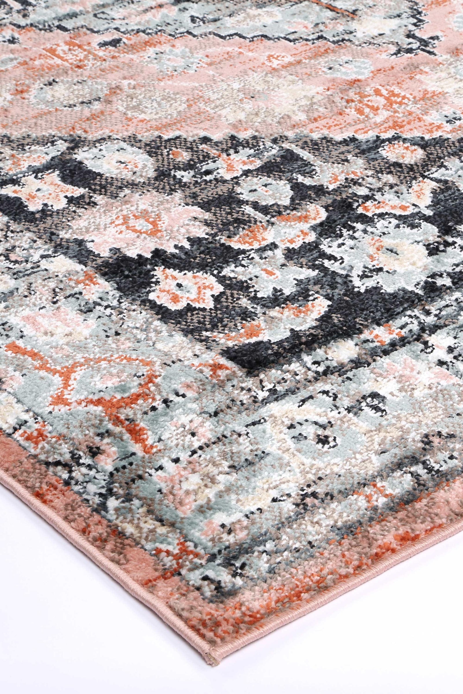 Estate Transitional Rug – Mayan & Traditional Motifs, Shed‑Free Fibre 280x380