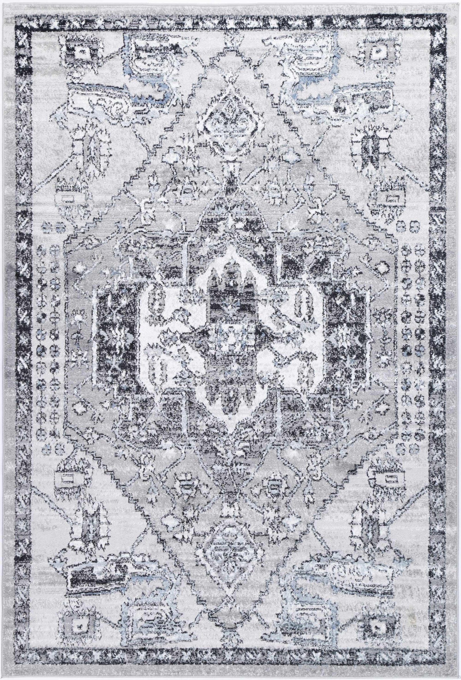 Estate Transitional Rug – Modern Mayan & Traditional Motif Area Rug 80x150