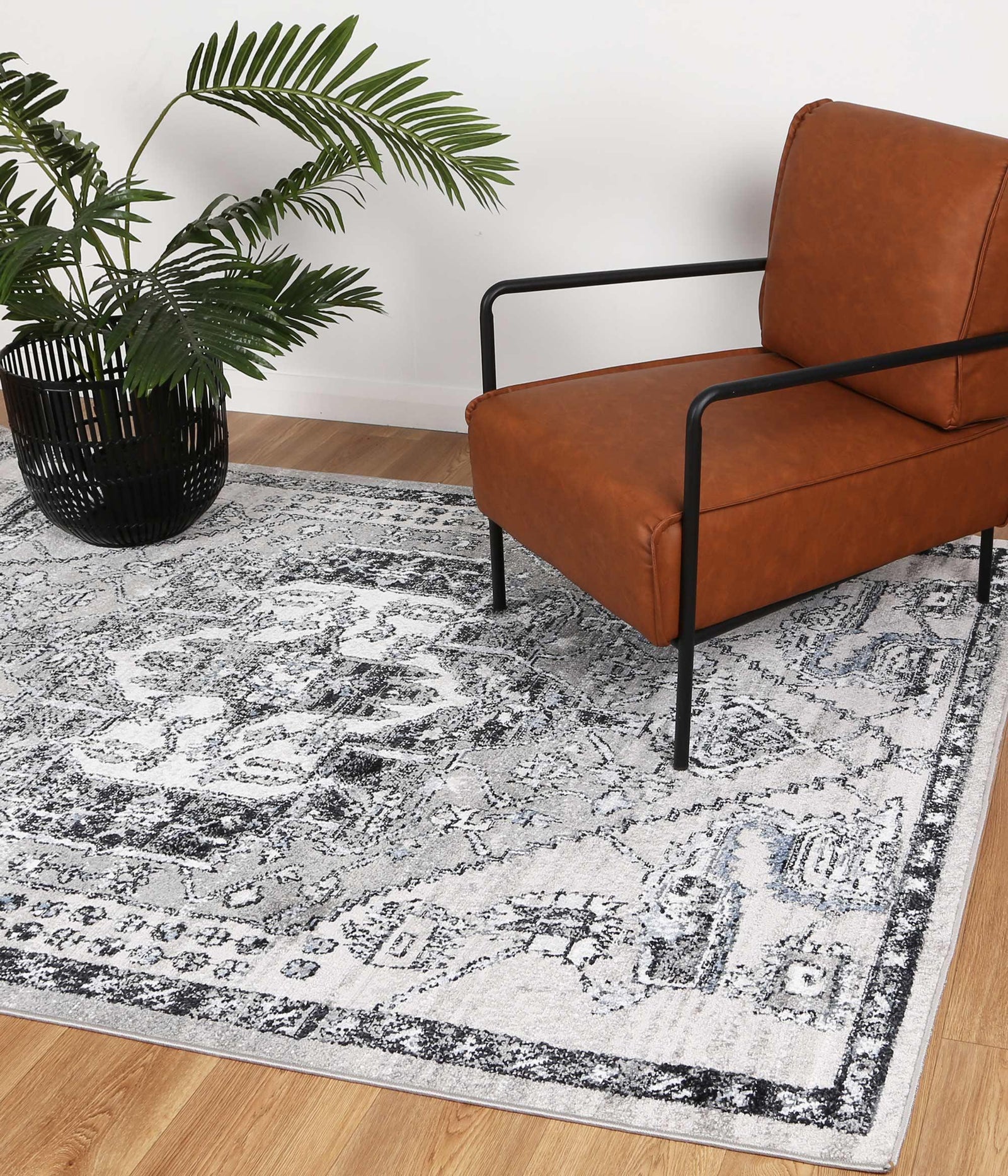 Estate Transitional Rug – Modern Mayan & Traditional Motif Area Rug 80x150
