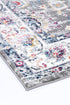 Provence Hallway Runner PROV19 Grey Cream 80x300cm Anti-Static Easy Clean Rug