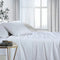 1000tc bamboo cotton sheet set queen white