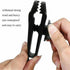 10-Pack Heavy-Duty Awning and Tarp Clips for Camping, Adjustable Grip Set