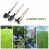 16X Mini Garden Hand Tools Transplanting Succulent Plant Gardening Tool Rake Set - Blue