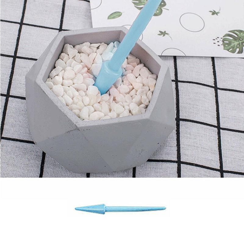 16X Mini Garden Hand Tools Transplanting Succulent Plant Gardening Tool Rake Set - Blue