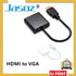Jasoz 1080P Hdmi Male To Vga Female Video Adapter Cable Converter Chipset - Black