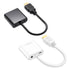 Jasoz 1080P Hdmi Male To Vga Female Video Adapter Cable Converter Chipset - Black