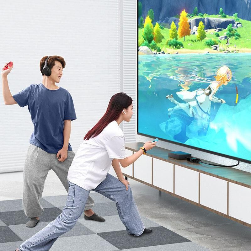 Jasoz HDMI to VGA Adapter 1080P Male to Female Video Converter Cable 25cm, White