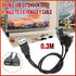 USB 2.0 Y Splitter Cable 1 Male to 2 Female Dual USB Extension Adapter 30cm