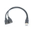 USB 2.0 Y Splitter Cable 1 Male to 2 Female Dual USB Extension Adapter 30cm