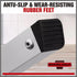 Portable Aluminium 1-3 Step Folding Ladder Anti-Slip Frame Stool for Home Use - 2 Step Folding Ladder