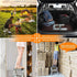 Portable Aluminium 1-3 Step Folding Ladder Anti-Slip Frame Stool for Home Use - 2 Step Folding Ladder