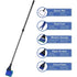 5 in1 Water Aquarium Cleaning Tool Fish Tank Gravel Vacuum Glass Cleaner Brush