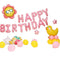 45-50 Pcs Happy Birthday 3D Unicorn Decoration Balloons Diy Decor Party Set - 02